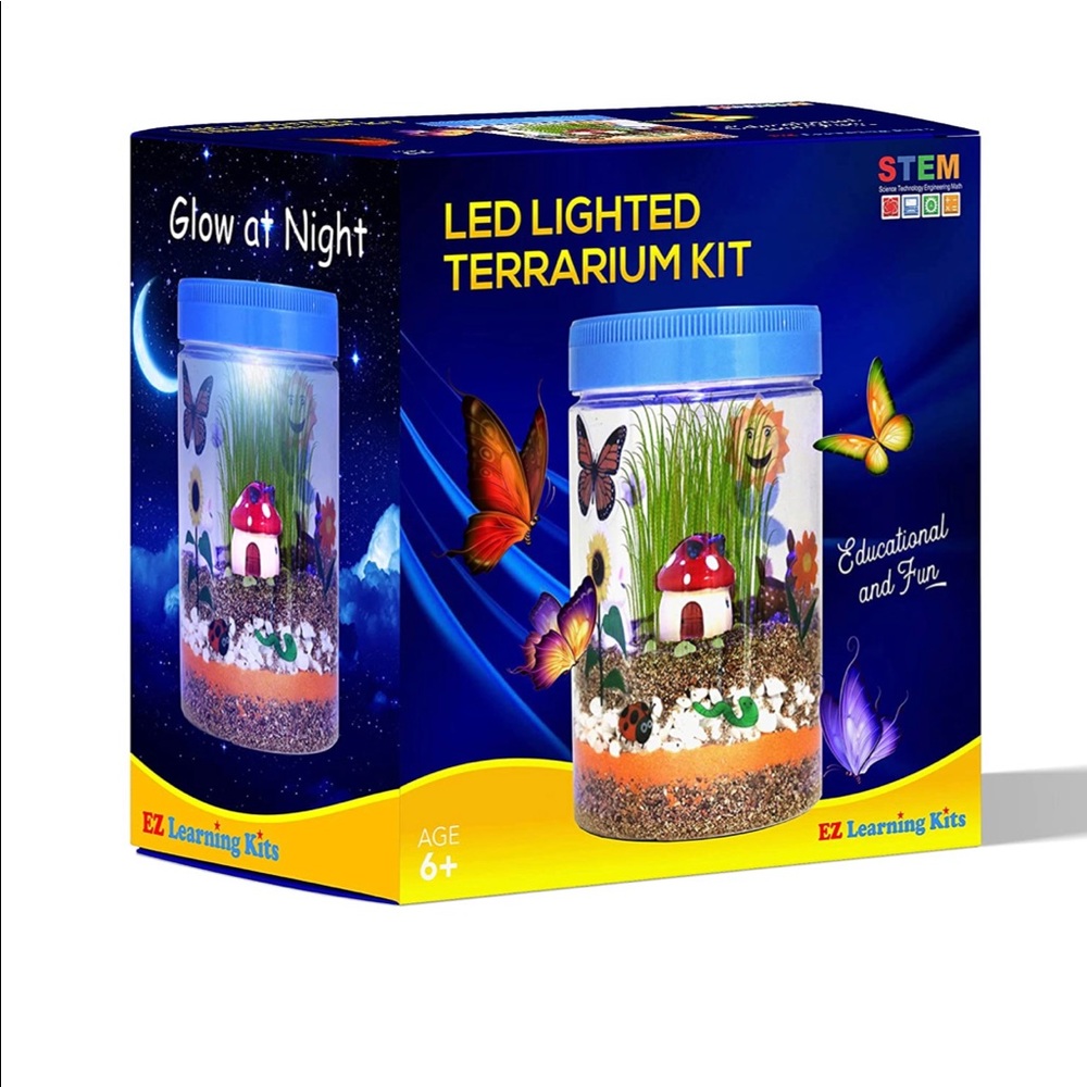 LED Lighted Terrarium Kit